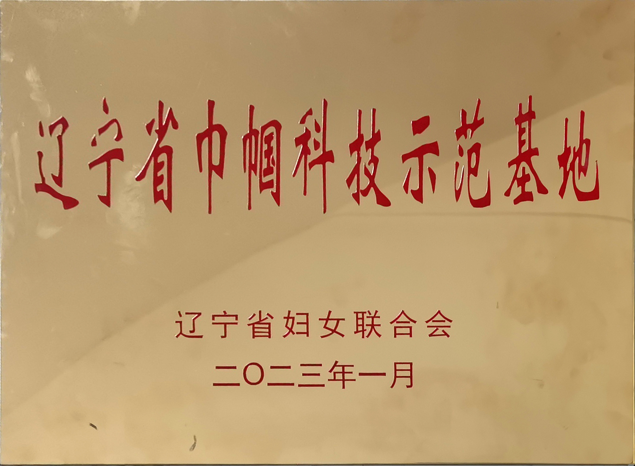 辽宁省巾帼示范基地